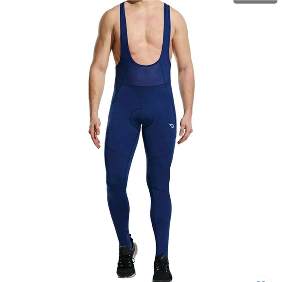 NWOT Baleaf Navy One piece Stirrup Racerback Cycling tights XL - Picture 15 of 15